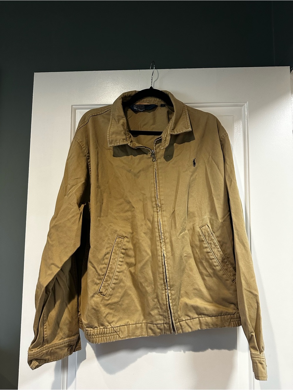 Polo Ralph Lauren 100% Collared Zip-Up Jacket - XL